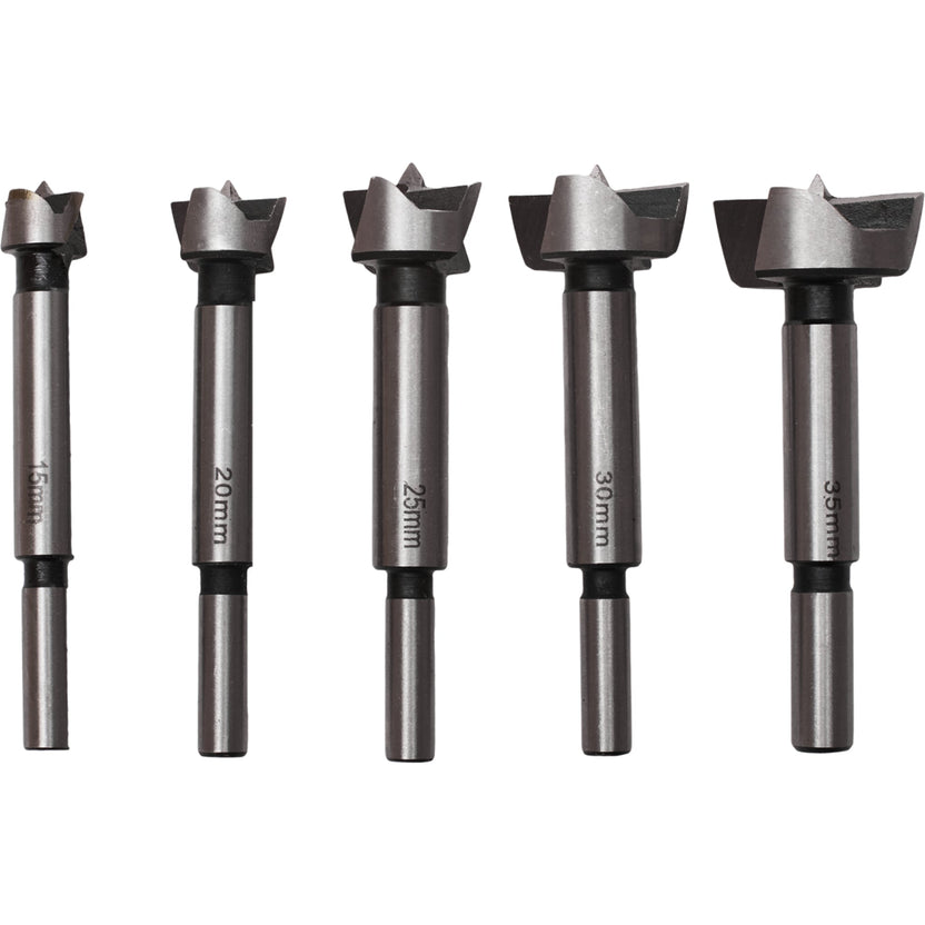 STALCO Frezy do drewna 15-35mm (5 elem.)