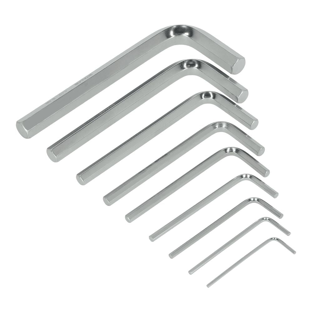 STALCO Klucze sześciokątne 1.5-2-2.5-3-4-5-6-8-10mm imbusy (9 elem.) CRV