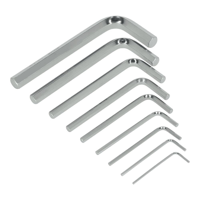 STALCO Klucze sześciokątne 1.5-2-2.5-3-4-5-6-8-10mm imbusy (9 elem.) CRV