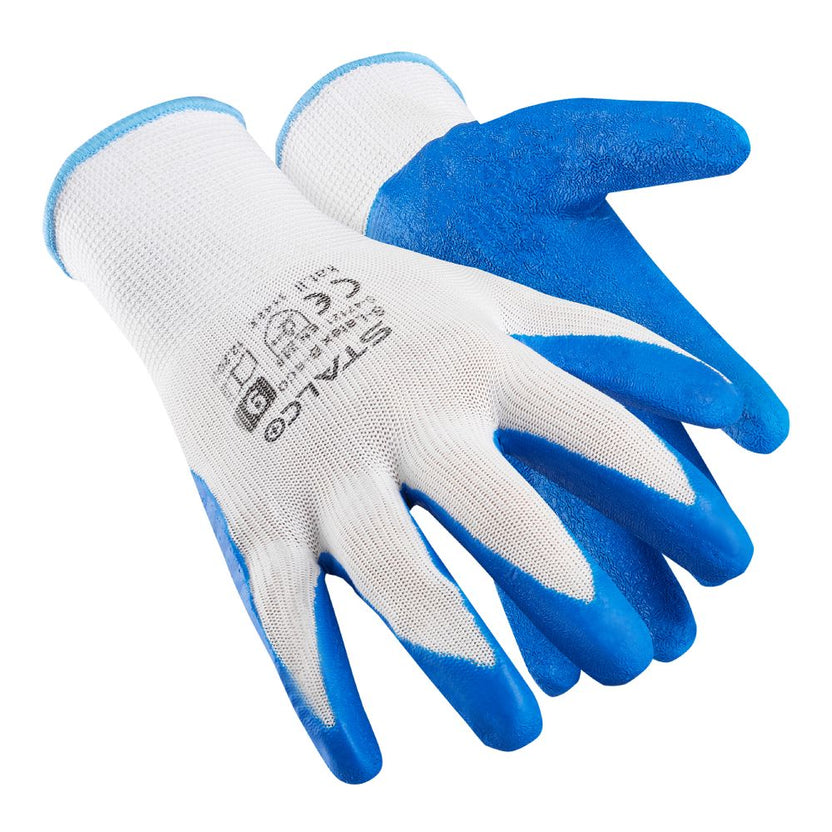 STALCO Rękawice poliestrowe "S-LATEX B ECO"