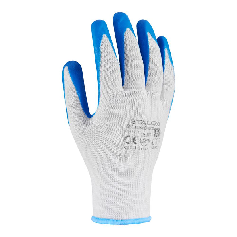 STALCO Rękawice poliestrowe "S-LATEX B ECO"
