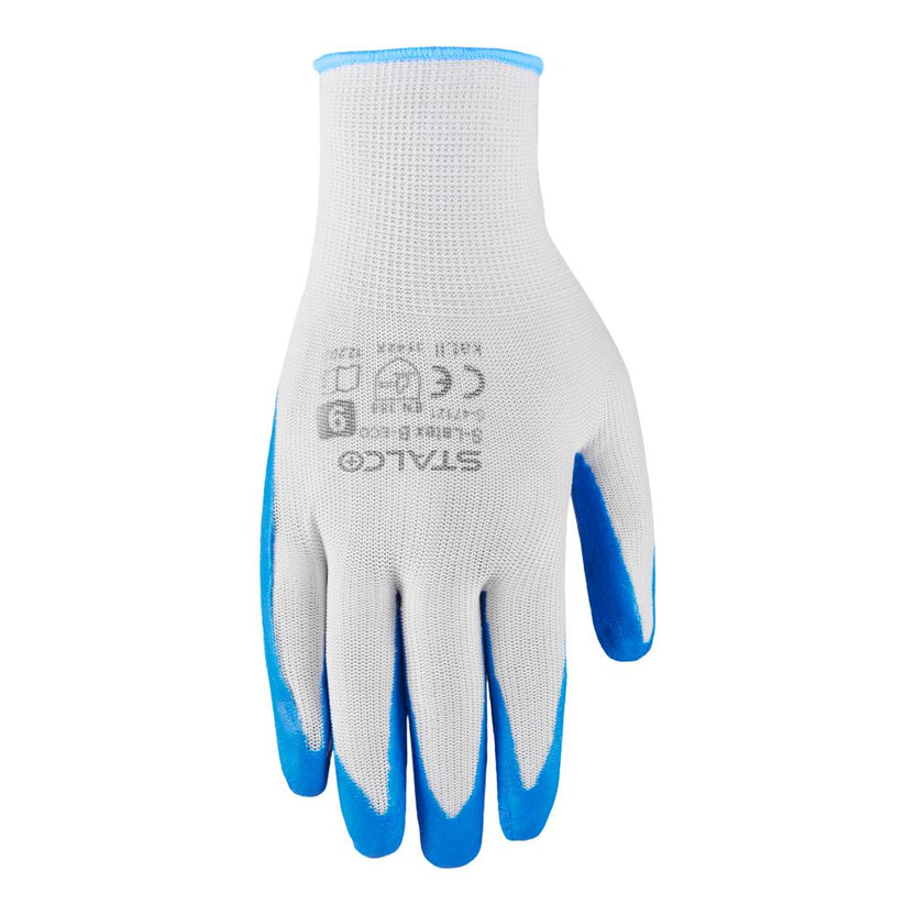 STALCO Rękawice poliestrowe "S-LATEX B ECO"