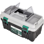 Skrzynka narzędziowa plastikowa 19" (470x256x238mm) | STALCO