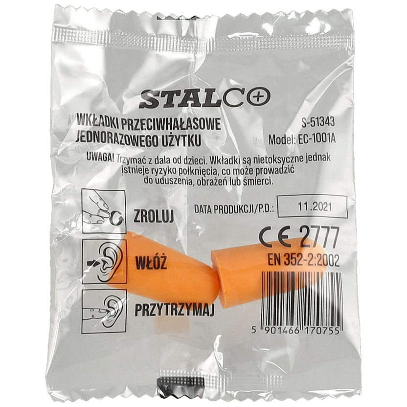 STALCO Stopery przeciwhałasowe "PLUG"