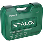 Zestaw multinarzędziowy 1/2"+1/4" (55 el.) | STALCO