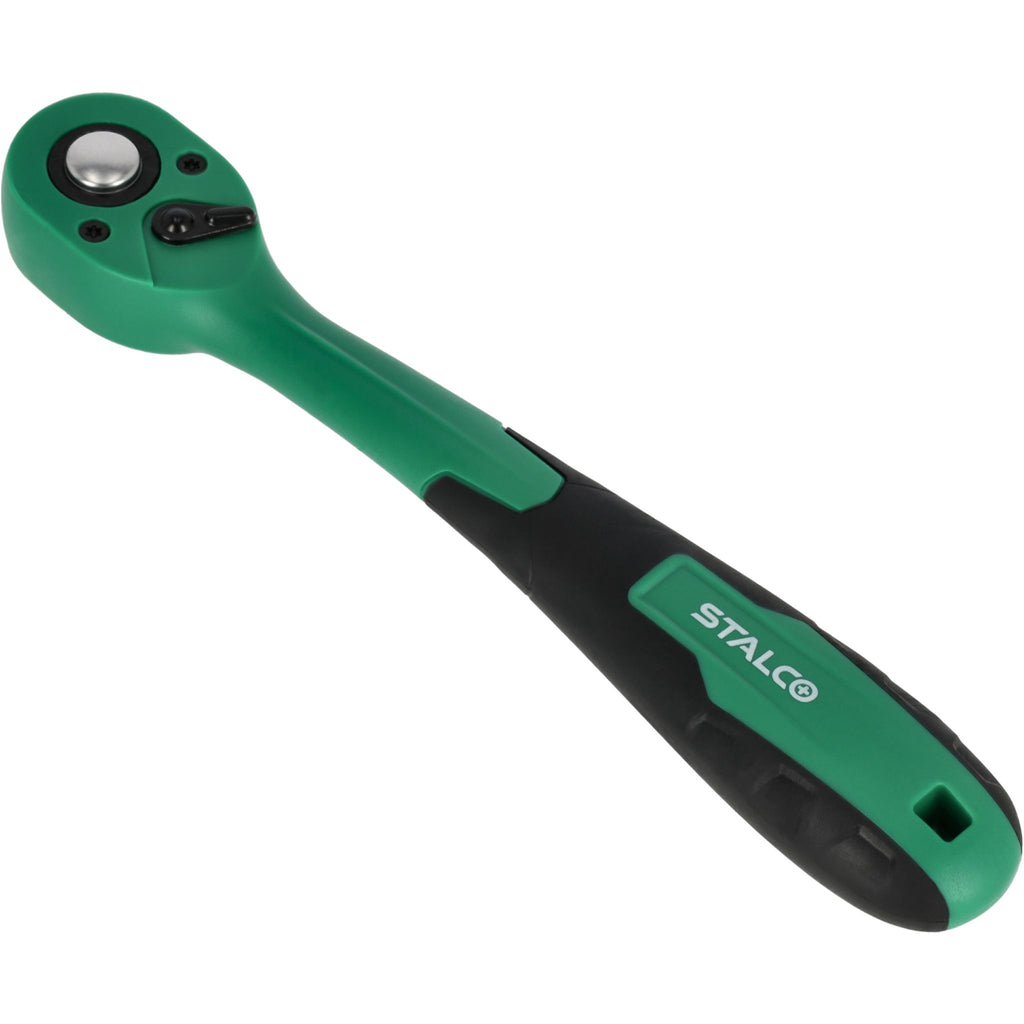 Grzechotka odgięta z powłoką kompozytową (72 zęby) | STALCO