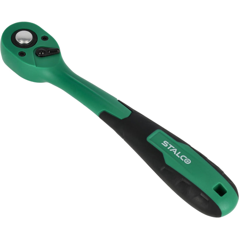 STALCO Grzechotka odgięta z powłoką kompozytową (72 zęby)