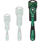 Grzechotka odgięta z powłoką kompozytową (72 zęby) | STALCO