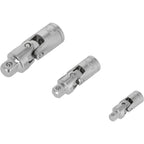 Zestaw przegubów uniwersalnych 1/4"+3/8"+1/2" (3 el.) | STALCO