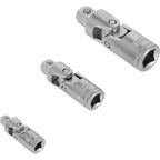 Zestaw przegubów uniwersalnych 1/4"+3/8"+1/2" (3 el.) | STALCO