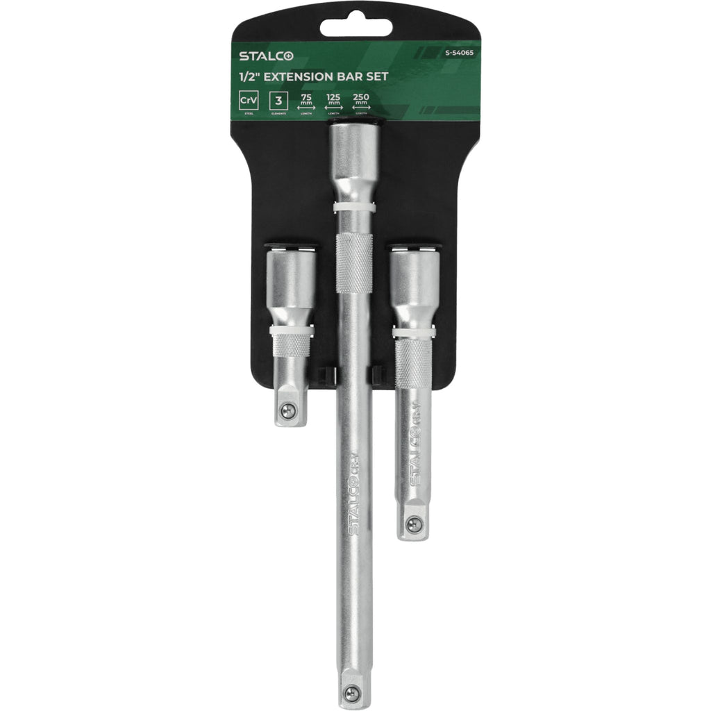 Zestaw przedłużek 1/2" (3 el.) | STALCO