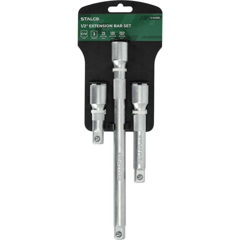 STALCO Zestaw przedłużek 1/2" (3 el.)