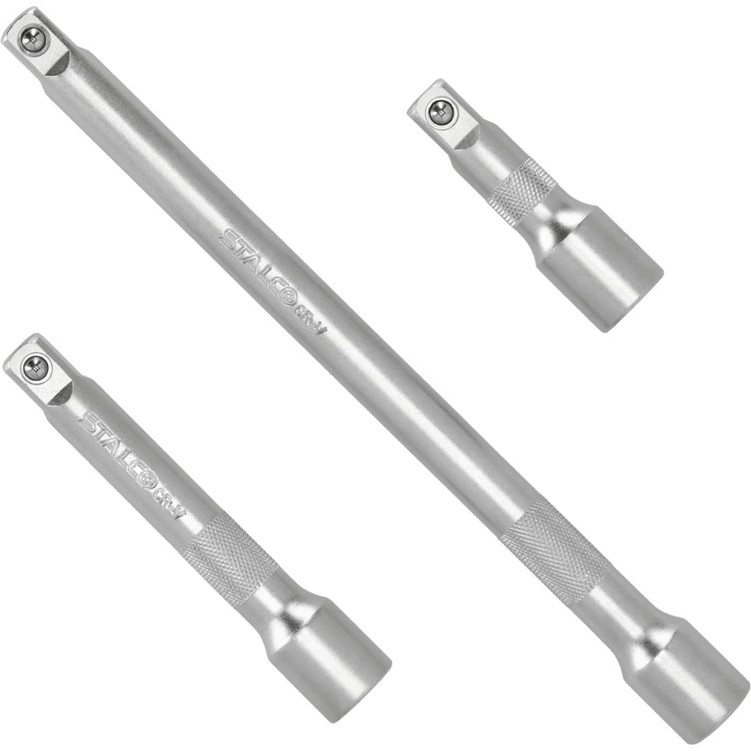 STALCO Zestaw przedłużek 1/2" (3 el.)