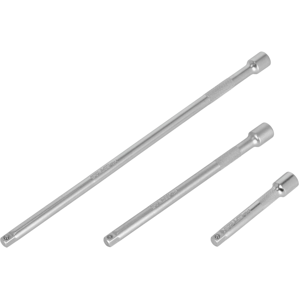 STALCO Zestaw przedłużek 1/4" (3 el.)