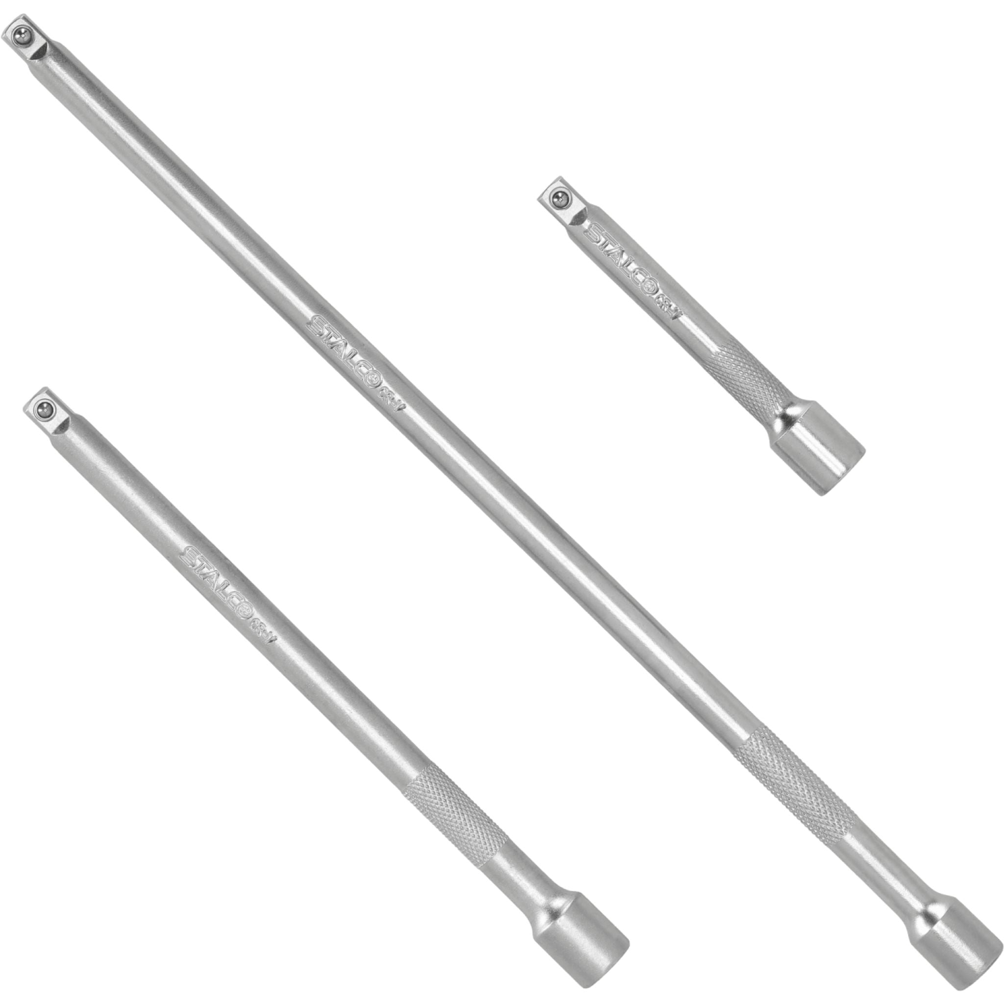 Zestaw przedłużek 1/4" (3 el.) | STALCO