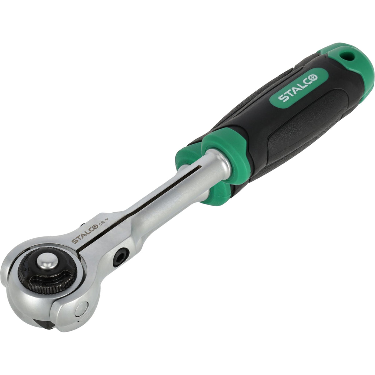 STALCO Grzechotka 360° (72 zęby) 1 4" 155 mm