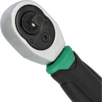 STALCO Grzechotka do bitów i nasadek 1/4" 105mm (72 zęby)