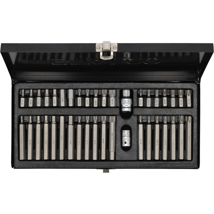 STALCO Końcówki wkrętakowe TORX+HEX+SPLINE (40 el.)