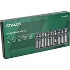 STALCO Końcówki wkrętakowe TORX+HEX+SPLINE (40 el.)