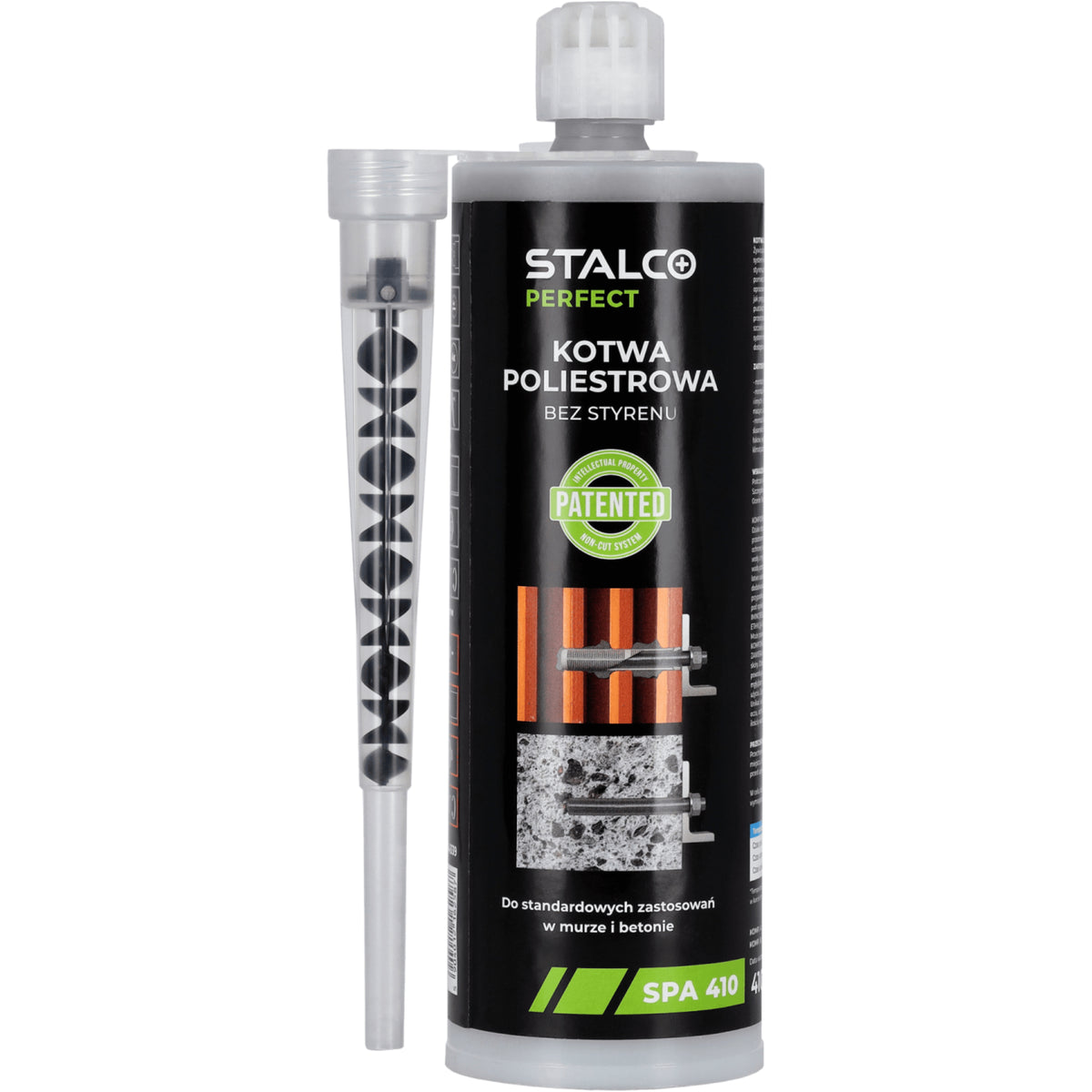 STALCO PERFECT Kotwa poliestrowa bez styrenu 410 ml