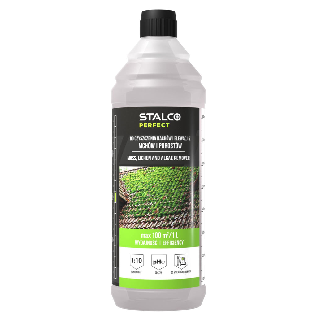 STALCO PERFECT Środek do czyszczenia dachów i elewacji z mchów i porostów 1L
