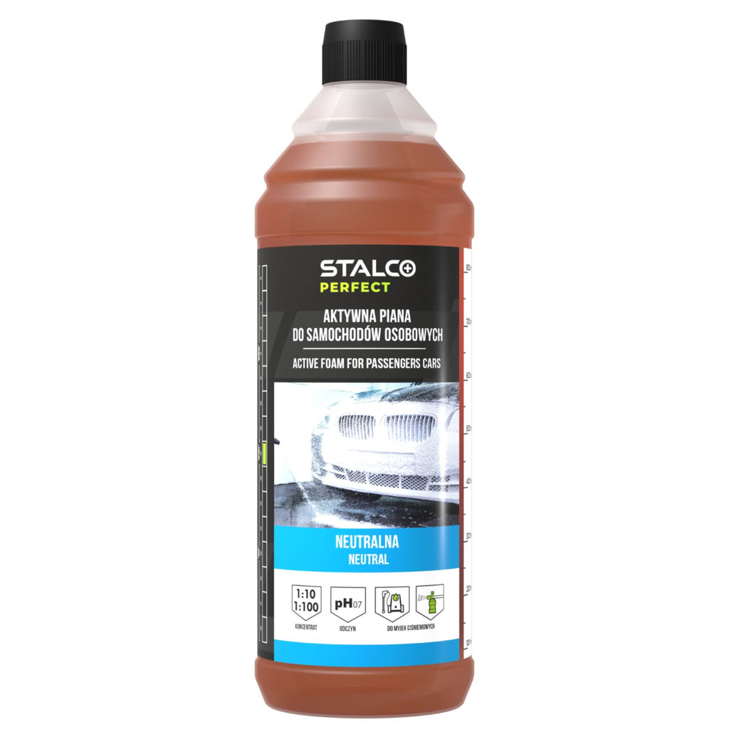 Neutralna aktywna piana do samochodów osobowych 1L | STALCO PERFECT