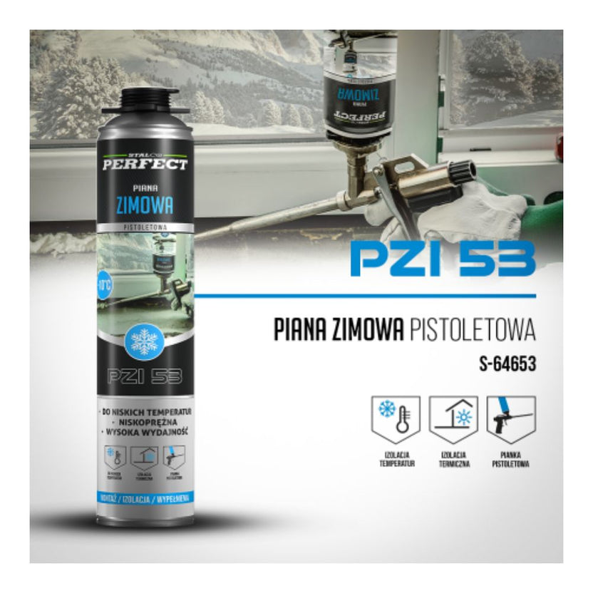 STALCO PERFECT Piana professional niskoprężna zimowa pistoletowa PZI 53 750ml