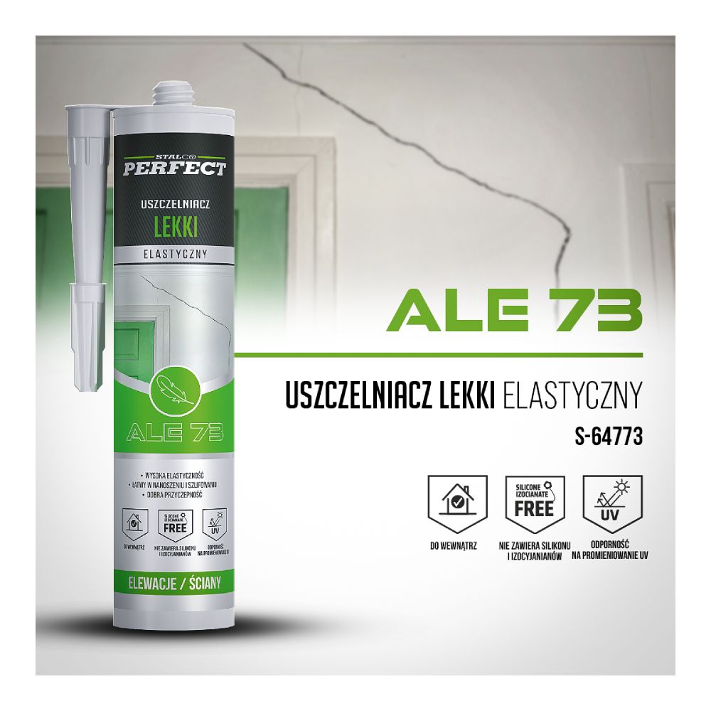 STALCO PERFECT Akryl lekki elastyczny 280ml