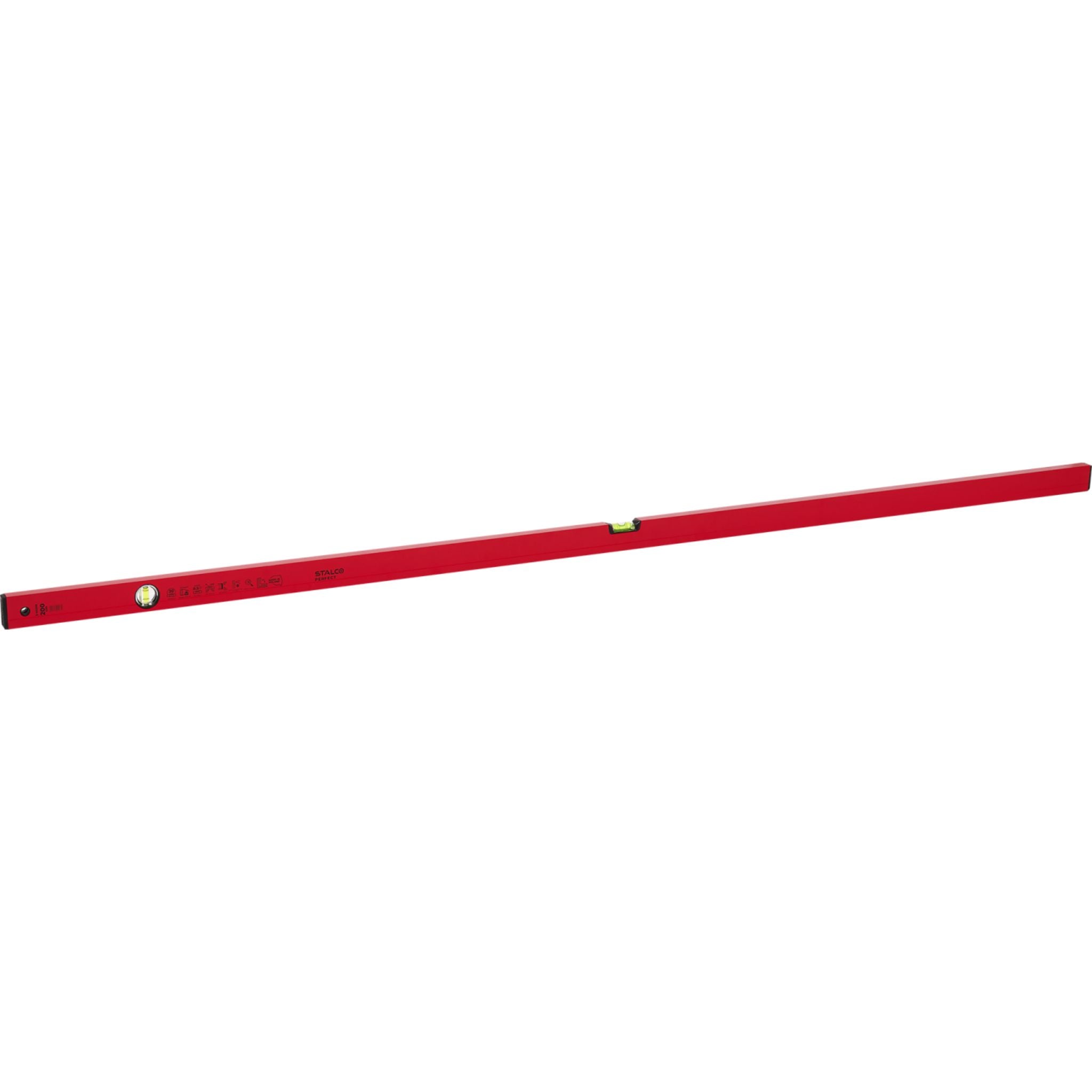 Poziomnica aluminiowa czerwona | STALCO PERFECT