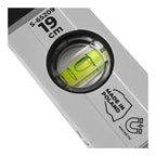 Poziomnica kieszonkowa 19cm z magnesem | STALCO PERFECT