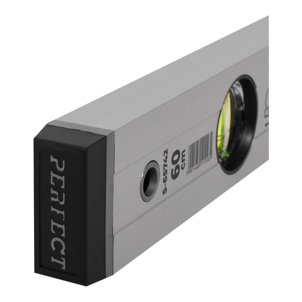 Poziomnica aluminiowa anodowana z magnesem | STALCO PERFECT