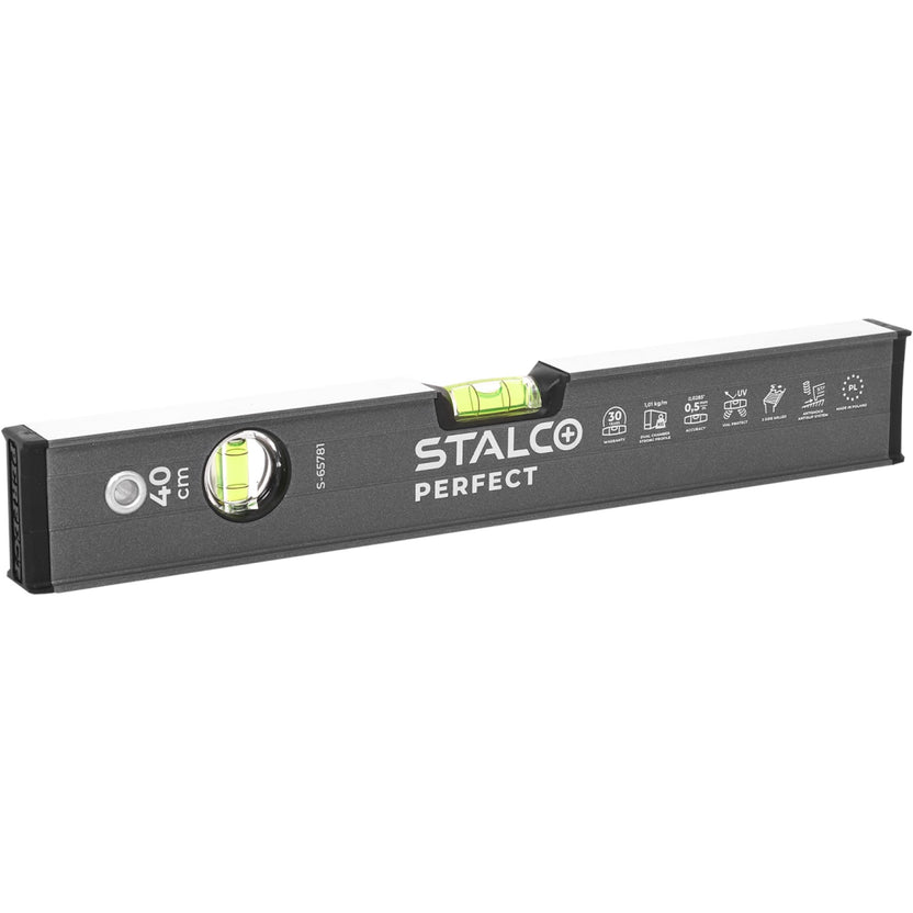 STALCO PERFECT Poziomnica aluminiowa