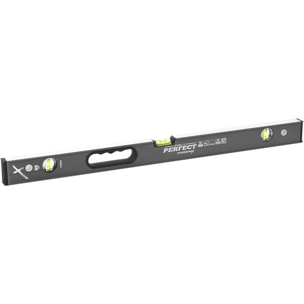 STALCO PERFECT Poziomnica aluminiowa 80 cm