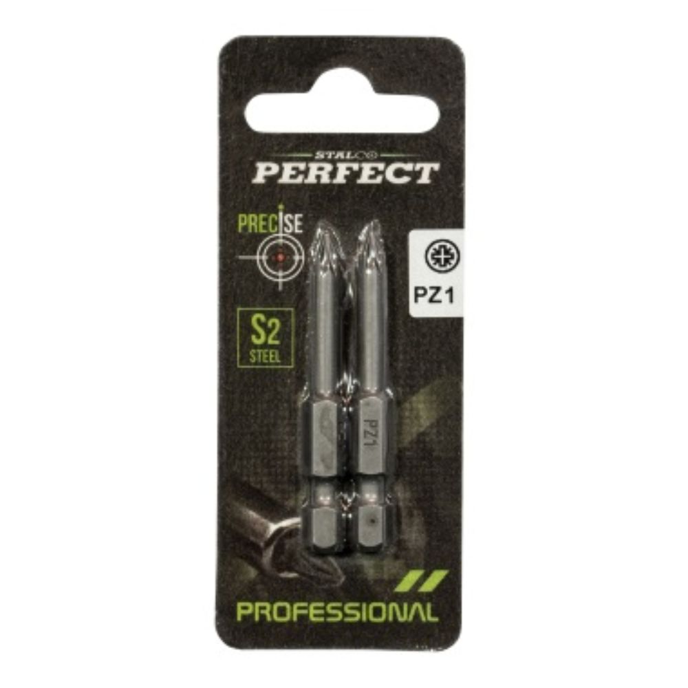 Końcówka bit 1/4" Pozidriv PZ - blister | STALCO PERFECT