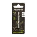 STALCO PERFECT Końcówka bit 1/4" Płaska (blister)