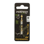 Końcówka bit 1/4" Pozidriv PZ TITANIUM - blister | STALCO PERFECT