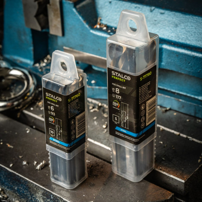 STALCO PERFECT Wiertło do metalu HSS-G DIN338 szlifowane