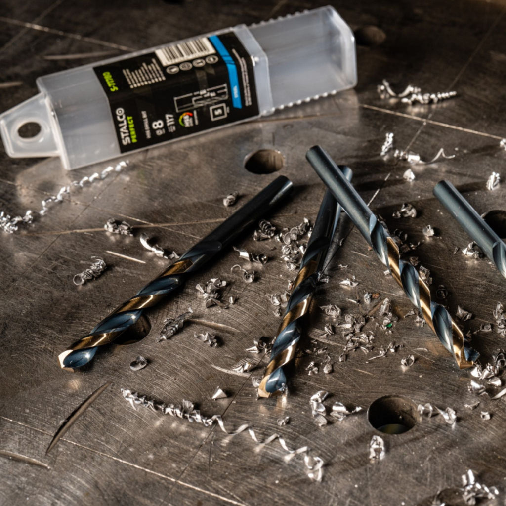 STALCO PERFECT Wiertło do metalu HSS-G DIN338 szlifowane