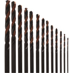 STALCO PERFECT Wiertła do metalu HSS-G DIN340 szlifowane 1.5-6.5mm (13 el.)