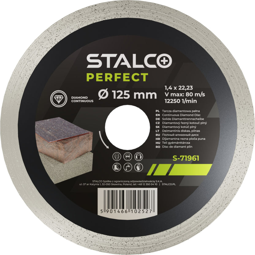 STALCO PERFECT Tarcza diamentowa pełna