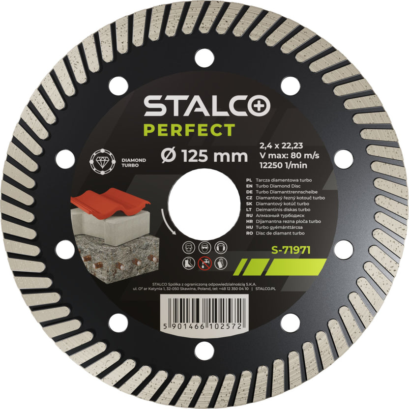 STALCO PERFECT Tarcza diamentowa turbo