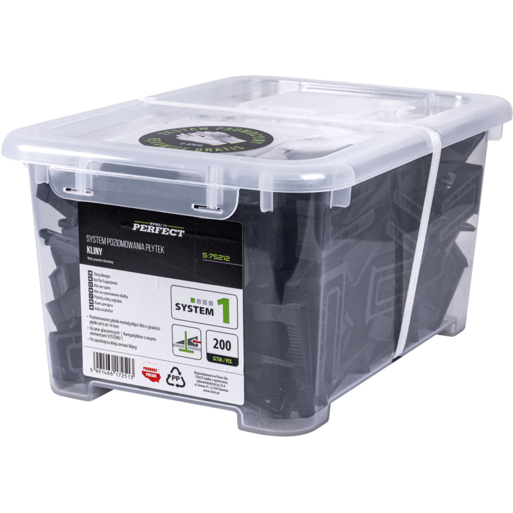 STALCO PERFECT Kliny do SYSTEMU 1 (200 szt.)