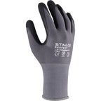 STALCO PERFECT Rękawice nylonowe "NITRILE FLEX DOTS"