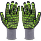 STALCO PERFECT Rękawice nylonowe "NITRILE FLEX DOTS"
