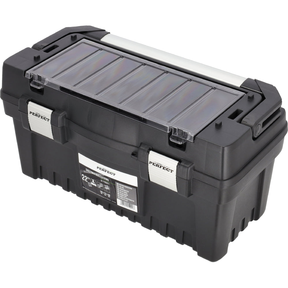 Skrzynka narzędziowa 22" (548x274x286mm) | STALCO PERFECT