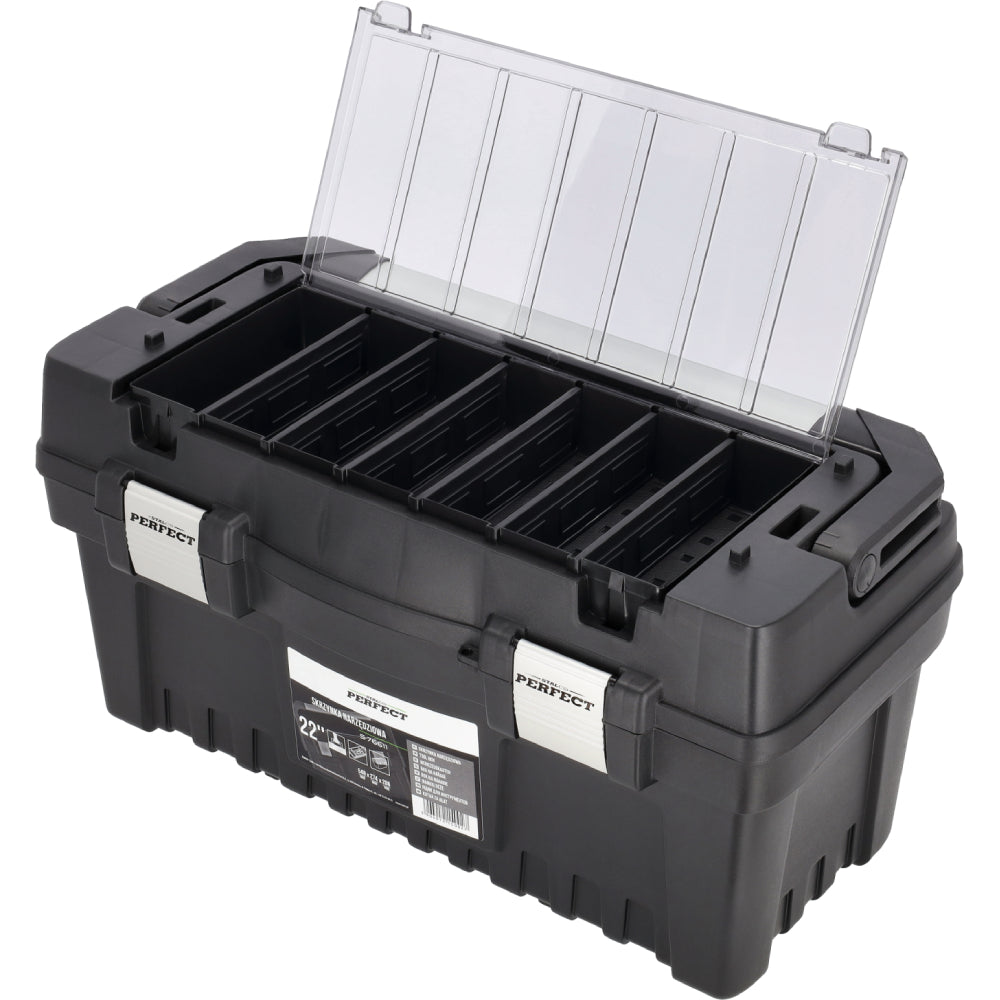 Skrzynka narzędziowa 22" (548x274x286mm) | STALCO PERFECT