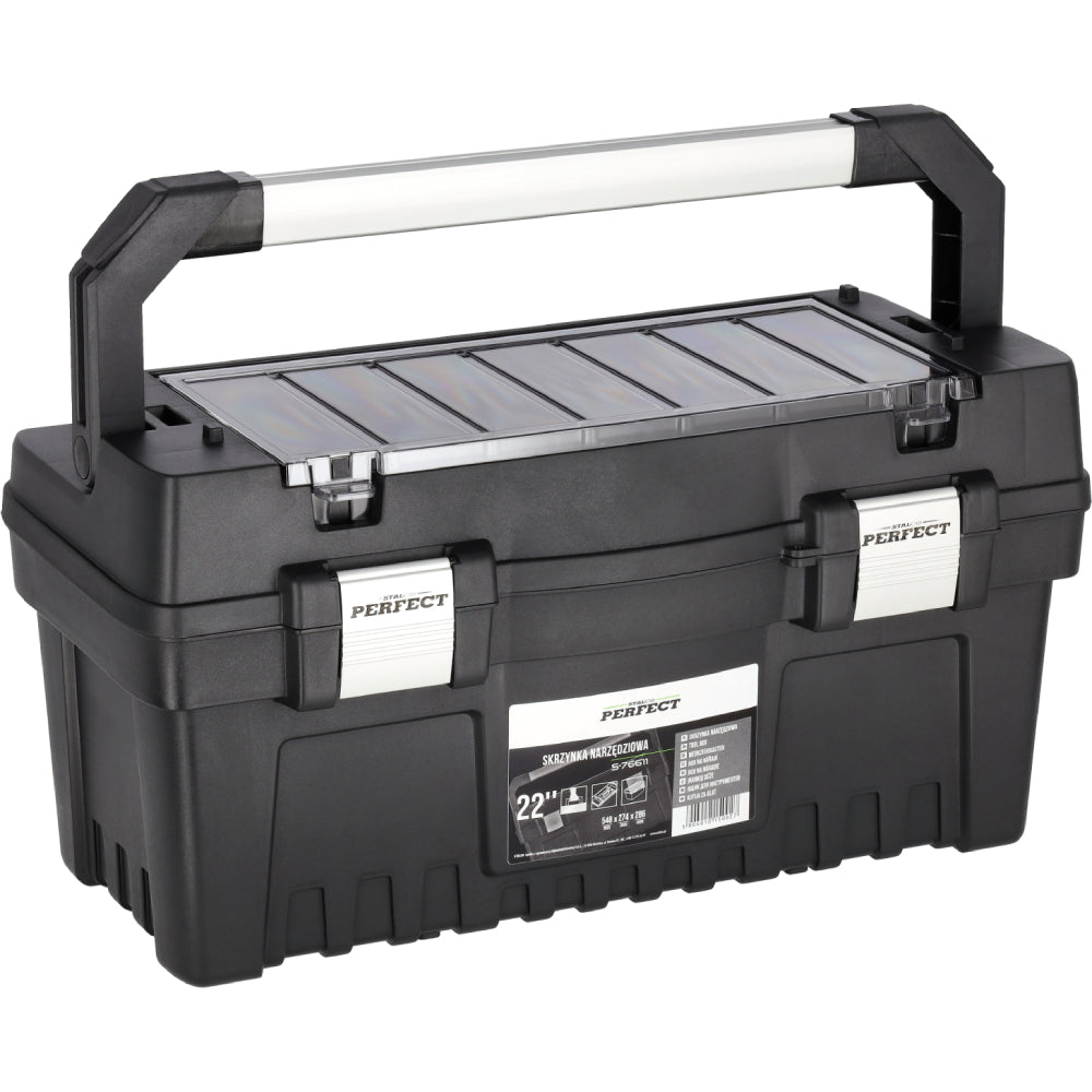 Skrzynka narzędziowa 22" (548x274x286mm) | STALCO PERFECT