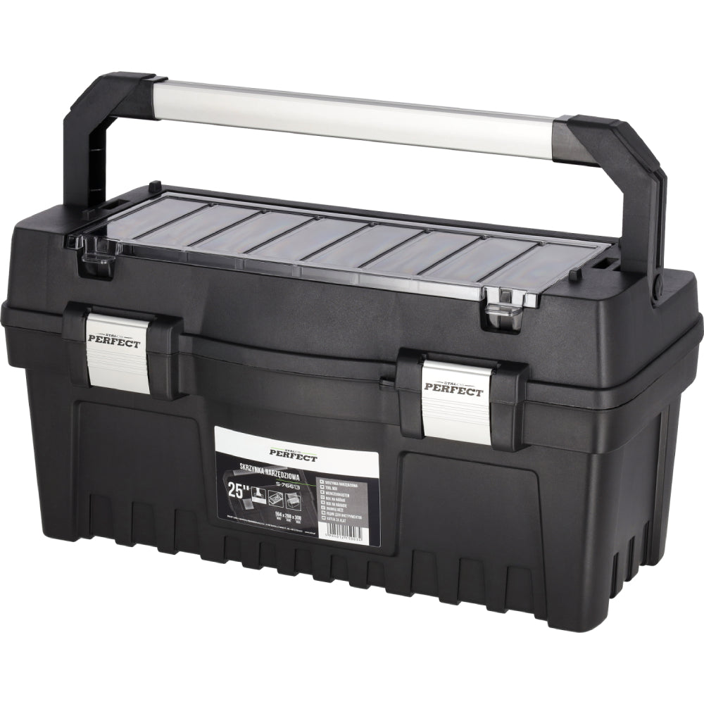 Skrzynka narzędziowa 25" (594x288x308mm) | STALCO PERFECT