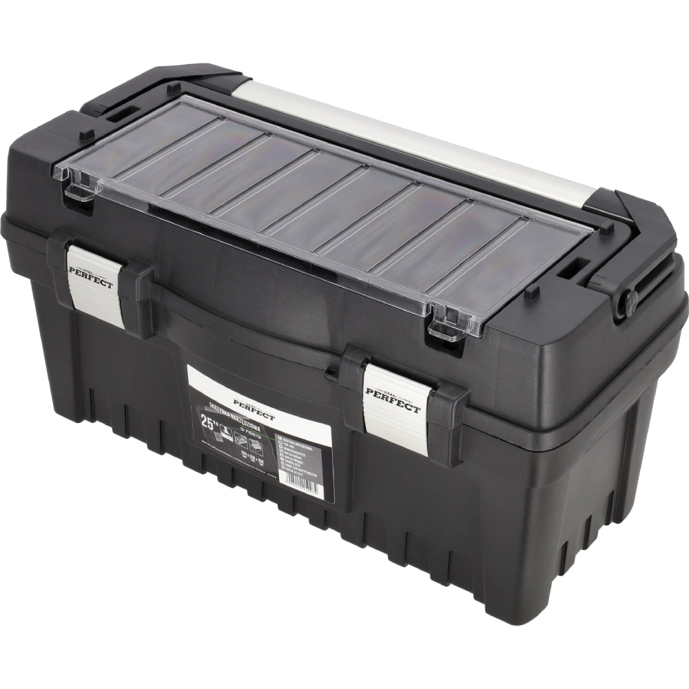 Skrzynka narzędziowa 25" (594x288x308mm) | STALCO PERFECT