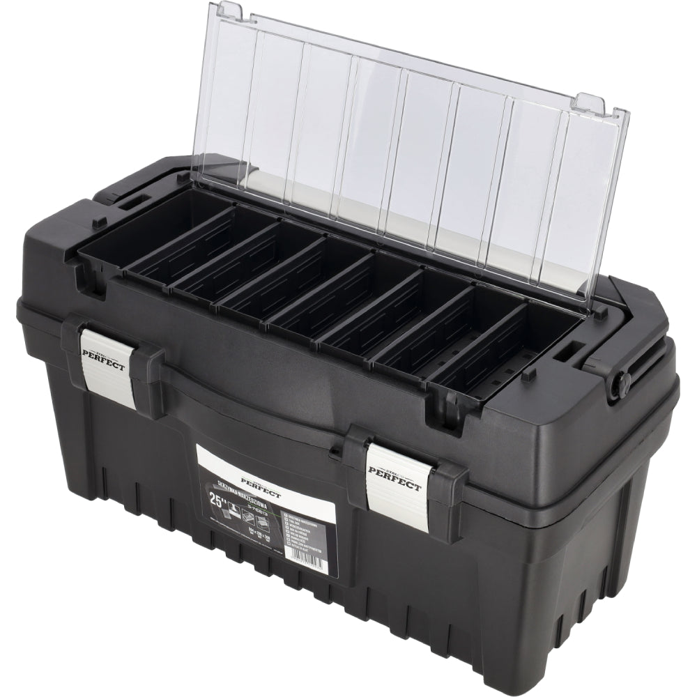 Skrzynka narzędziowa 25" (594x288x308mm) | STALCO PERFECT